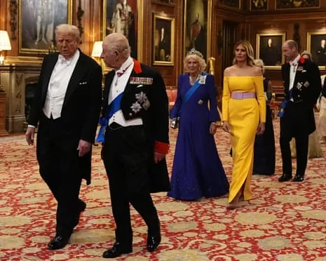 Royals Roll Out Red Carpet Amid Demonstrations; Jimmy Kimmel Pulled From Air Over Charlie Kirk Remarks
