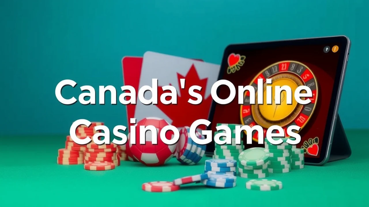 All You Need to Know for Canada's Internet-based Casino Games